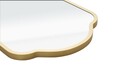 Oglinda decorativa, Lumisfera, King 30 x 45, 30x45 cm, MDF, Auriu
