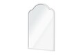 Oglinda decorativa, Lumisfera, King 47 x 70, 47x70 cm, MDF, Alb