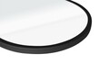 Oglinda decorativa, Lumisfera, Opal 47 x 70, 47x70 cm, MDF, Negru