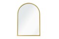 Oglinda decorativa, Lumisfera, Opal 47 x 70, 47x70 cm, MDF, Auriu