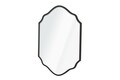 Oglinda decorativa, Lumisfera, Starlit 47 x 70, 47x70 cm, MDF, Negru