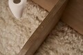 Masuta de cafea, Nordure, Aeris, 75x35x75 cm, Sticla temperata , Stejar Safir / Fume