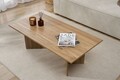 Masuta de cafea, Nordure, Sabin, 119x40x60 cm, PAL, Stejar