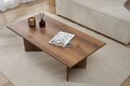 Masuta de cafea, Nordure, Sabin, 119x40x60 cm, PAL, Maro