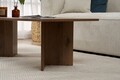 Masuta de cafea, Nordure, Sabin, 119x40x60 cm, PAL, Maro