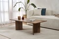 Masuta de cafea, Nordure, Sabin, 119x40x60 cm, PAL, Maro