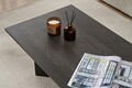 Masuta de cafea, Nordure, Sabin, 119x40x60 cm, PAL, Negru Lumiere