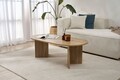Masuta de cafea, Nordure, Sable, 119x40x60 cm, PAL, Stejar