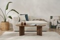 Masuta de cafea, Nordure, Sable, 119x40x60 cm, PAL, Maro