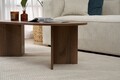Masuta de cafea, Nordure, Sable, 119x40x60 cm, PAL, Maro