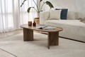 Masuta de cafea, Nordure, Sable, 119x40x60 cm, PAL, Maro