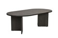 Masuta de cafea, Nordure, Sable, 119x40x60 cm, PAL, Negru Lumiere
