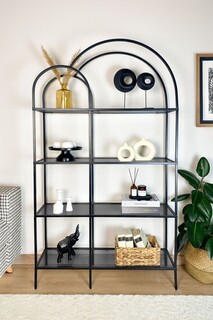 100x175x30 cm, Negru;Fumuriu