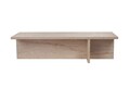 Masuta de cafea, Nordure, Harbor, 120x30x45 cm, PAL, Travertin
