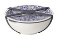 Tál fedővel ebédre, Villeroy & Boch, To Go Indigo Dish L, vízzáró, 800 ml, prémium porcelán / szilikon