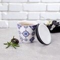 Bol cu capac pentru pranz, Villeroy & Boch, To Go Indigo Dish S, inchidere etans, 80 ml, portelan premium/silicon