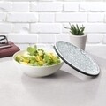 Bol cu capac pentru pranz, Villeroy & Boch, To Go Jade Dish L, inchidere etans, 800 ml, portelan premium/silicon