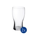 Set 2 pahare bere, Villeroy & Boch, Purismo Beer Pint, 620 ml, sticla cristal