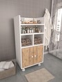 Dulap multifunctional, Estella, Lia, PAL, Pin Atlantic / Alb
