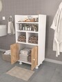 Dulap multifunctional, Estella, Lia, PAL, Pin Atlantic / Alb