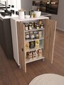 Dulap multifunctional, Estella, Melo, 59x91x30 cm, PAL, Pin Atlantic / Alb
