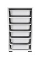 Dulap multifunctional, Estella, Bronz 6N, PAL, Alb