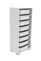 Dulap multifunctional, Estella, Cara 8N, PAL, Alb