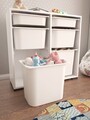 Dulap multifunctional, Estella, Carla, 90x84x30 cm, PAL, Alb