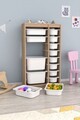 Dulap multifunctional, Estella, Montana Xs 2D4N8U, 69x112 cm, PAL, Sonomo / White