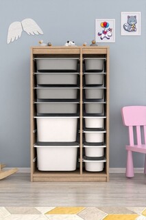 69x112 cm, Sonomo Gray;Alb