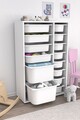 Dulap multifunctional, Estella, Rine 2D4K8U, PAL, Alb