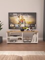 Comoda TV, Estella, Tiny, 115x53x36 cm, PAL, Sonomo / Alb