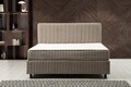 Saltea dubla, Base & Headboard, Mindy, Safir Set 140 x 200, 140x114x200 cm, PAL, Maro