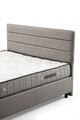 Saltea dubla, Base & Headboard, Mindy, Motya Set 150 x 200, 150x114x200 cm, PAL, Gri deschis