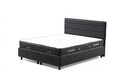 Saltea dubla, Base & Headboard, Mindy, Motya Set 150 x 200, 150x114x200 cm, PAL, Antracit