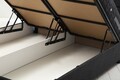 Saltea dubla, Base & Headboard, Mindy, Motya Set 150 x 200, 150x114x200 cm, PAL, Antracit
