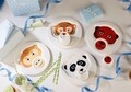 Set mic dejun copii 2 piese, Villeroy & Boch, Animal Friends Tiger, Ø 22 cm/190 ml, portelan premium