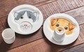 Set mic dejun copii 2 piese, Villeroy & Boch, Animal Friends Cat, Ø 22 cm/190 ml, portelan premium