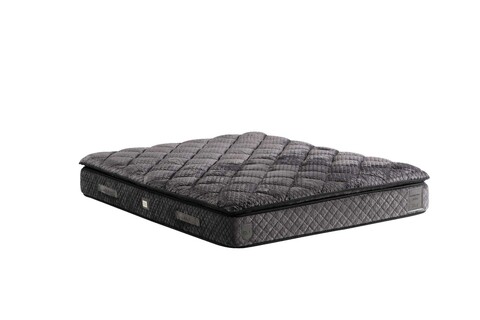 Saltea de pat, Mindy, Black Bunny 150 x 200, Material: 100% POLIESTER, Gri inchis