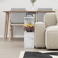 Masuta de cafea, Homitis, Homemania, 60x60x20 cm, PAL, Marmura Carrara