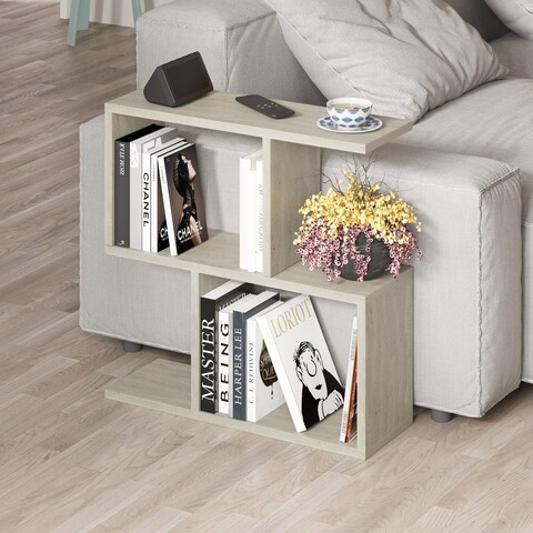 Masuta de cafea, Homitis, Homemania -Travertine, 60x60x20 cm, PAL, Travertin