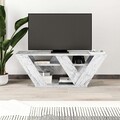Comoda TV, Homitis, Pipralla, 110x40x30 cm, PAL, Marmura Carrara