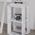 Noptiera, Homitis, Lonie, 30x55x30 cm, PAL, Marmura Carrara
