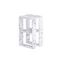 Noptiera, Homitis, Lonie, 30x55x30 cm, PAL, Marmura Carrara