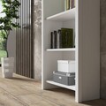 Corp biblioteca, Cordelia, FRN-10033, 64x170x25 cm, PAL, Maro/Alb