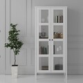 Corp biblioteca, Cordelia, FRN-10032, 80x180x35 cm, PAL, Maro/Alb