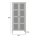 Corp biblioteca, Cordelia, FRN-10032, 80x180x35 cm, PAL, Maro/Alb