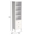 Corp biblioteca, Cordelia, FRN-10034, 80x180x35 cm, PAL, Maro/Alb