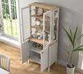 Corp biblioteca, Cordelia, FRN-20070, 83x194x47 cm, PAL, Maro/Alb