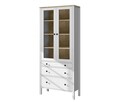 Corp biblioteca, Cordelia, FRN-20069, 83x194x35 cm, PAL, Maro/Alb
